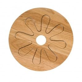 Suport dublu pentru vase fierbinți Sagaform Oval Oak