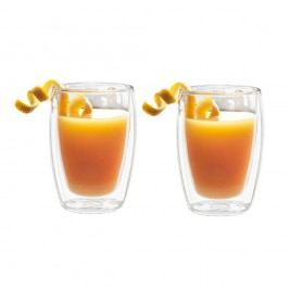 Set 2 pahare cu pereți dubli Bredemeijer Juice, 270 ml