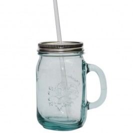 Pahar cu pai și capac Ego Dekor Authentic, 550 ml