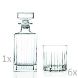Set carafă și 6 pahare RCR Cristalleria Italiana Giustina