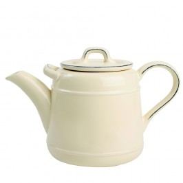 Ceainic din ceramică T&G Woodware Pride of Place, 1,5 l, crem