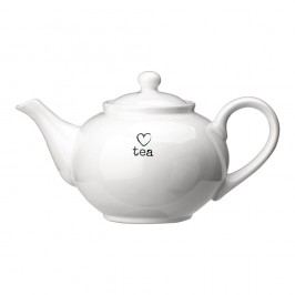 Ceainic Premier Housewares Charm, 1250 ml, alb