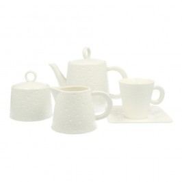 Set din porțelan pentru cafea Duo Gift Alfa, 15 buc.