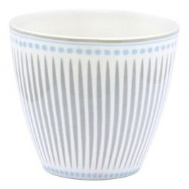 Pahar din ceramică Green Gate Vita Latté, gri-albastru