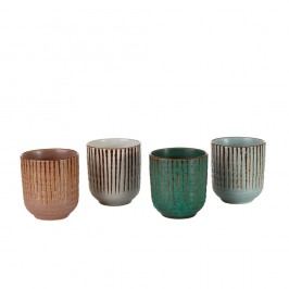 Set 4 căni pols potten Japan