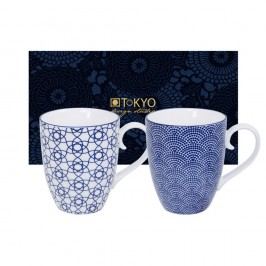 Set 2 căni din porțelan Tokyo Design Studio Lela, 380 ml
