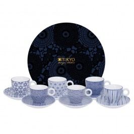 Set 6 cești cu farfurioară pentru espresso Tokyo Design Studio