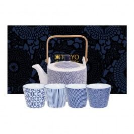 Set ceainic și cești Tokyo Design Studio Wave