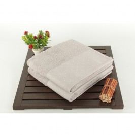 Set 2 prosoape Patricia, 50 x 90 cm, gri deschis