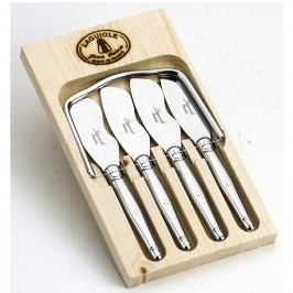 Set 4 cuțite pentru foie gras, în cutie de lemn, Jean Dubost