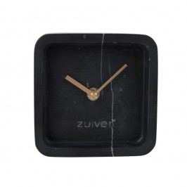 Ceas de perete din marmură Zuiver Luxury Time, negru